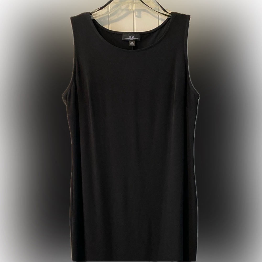 AGB - That Little Black Dress.  size 14.  Polyester and Spandex.  Almost new